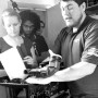 On location for "Tandem", written and directed by Adrian Hume Robinson